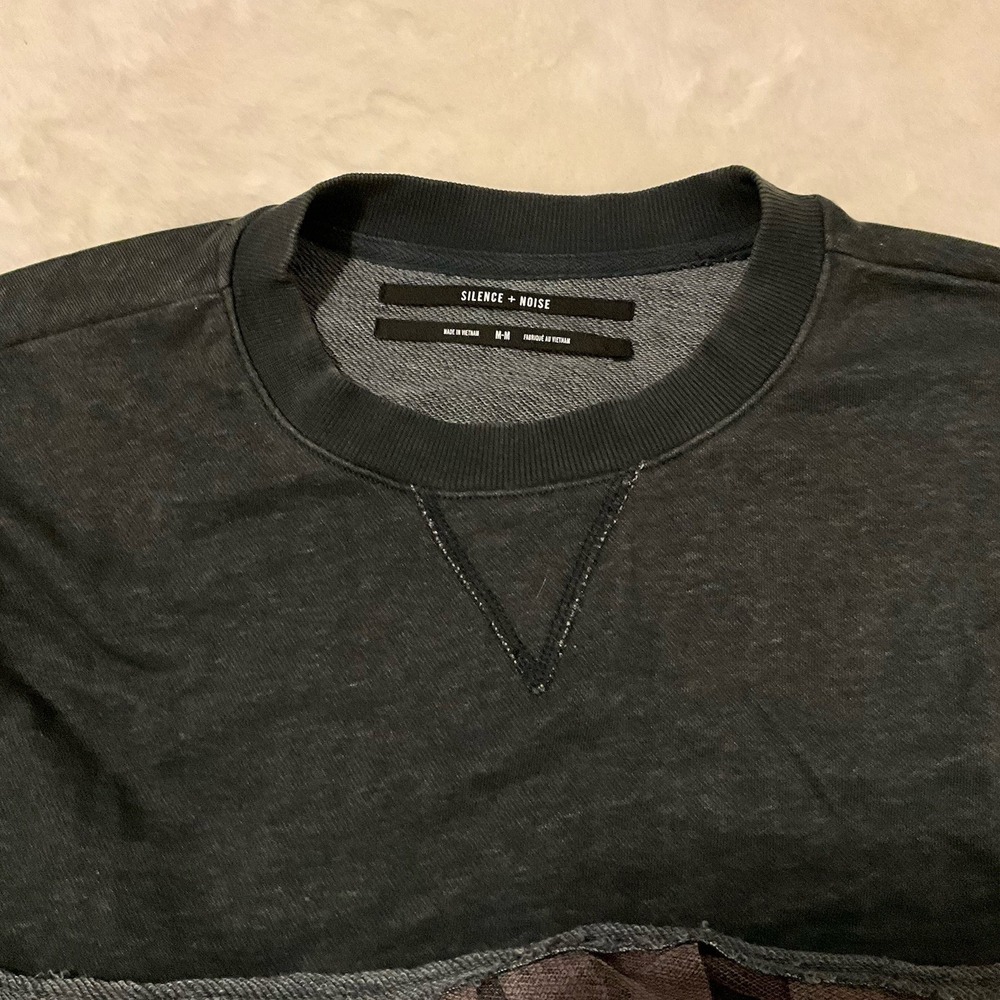 Silence + Noise Anastasia Tulle Sweatshirt Size Medium Oversized - Picture 4 of 5
